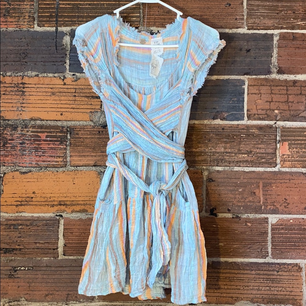 FP One Striped Multicolor Women's Minidress